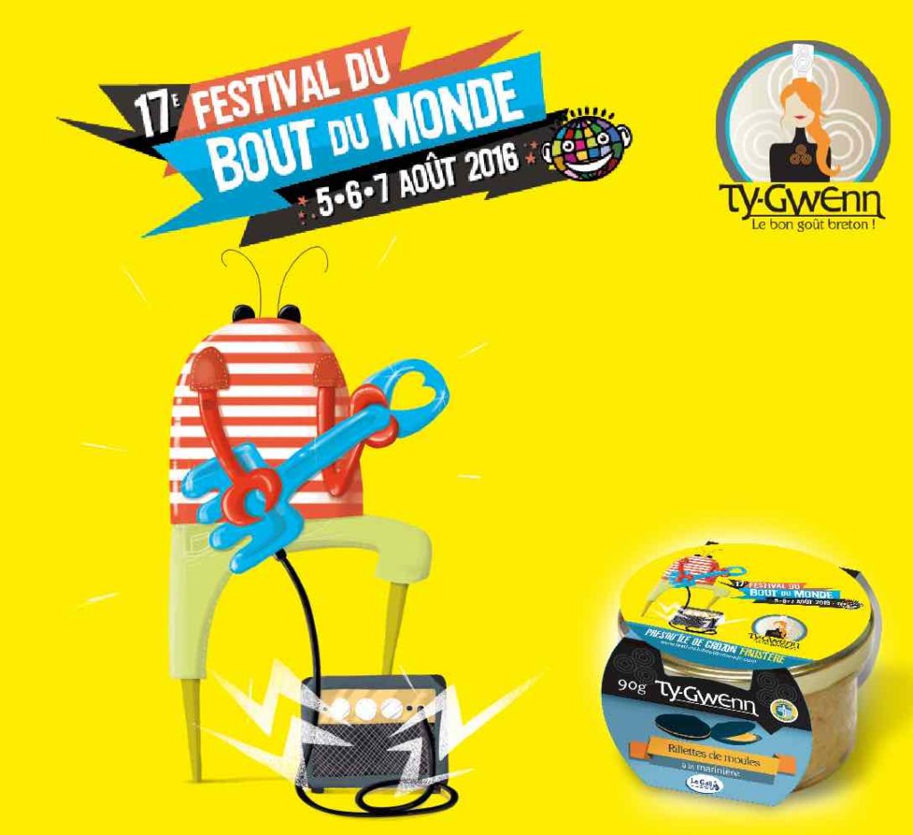 Ty-Gwenn partenaire du Festival du Bout du Monde 2016 Ty-Gwenn partenaire du Festival du Bout du Monde 2016