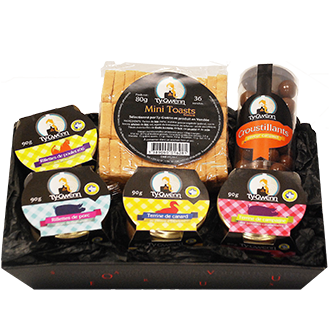 coffret cadeau panier garni breton