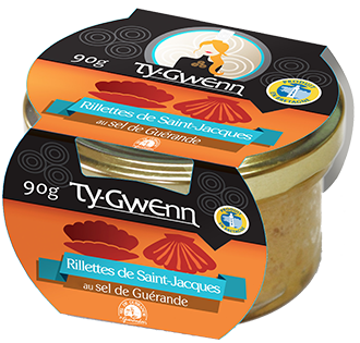 Rillettes Saint-Jacques sel de Guérande