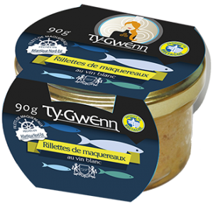produit breton rillettes maquereaux vin blanc