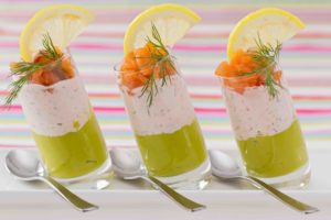 recette bretonne verrine saumon radis